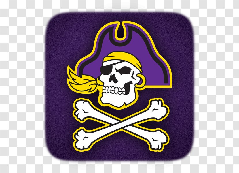 East Carolina University Pirates Football Men's Basketball Baseball NCAA Division I Bowl Subdivision - American Transparent PNG