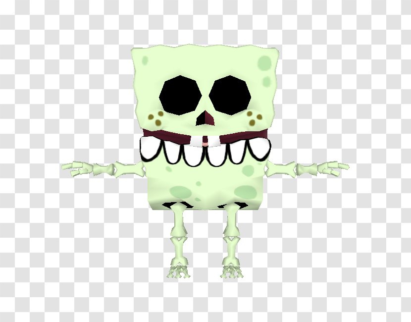 Skull Skeleton Animal Font - Animated Cartoon - Krusty Krab Transparent PNG