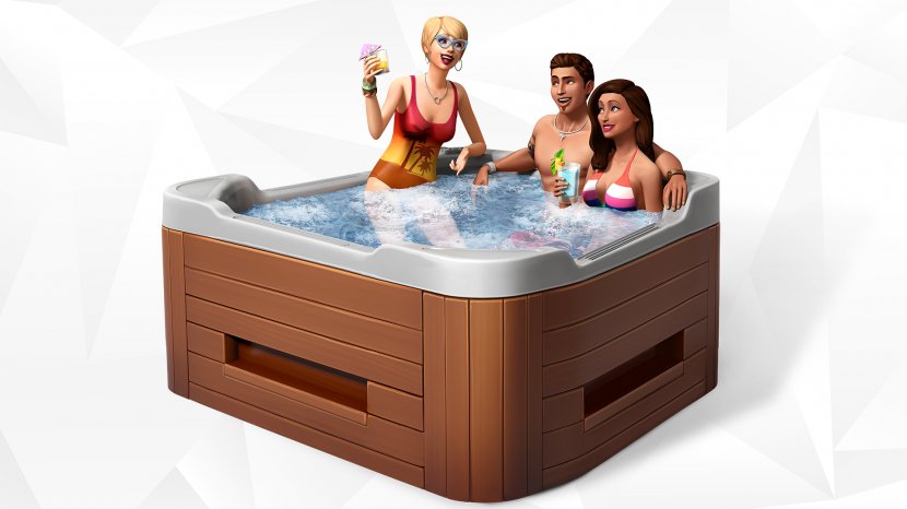 The Sims 4: Spa Day Online 3 Stuff Packs - Amenity - Patio Transparent PNG