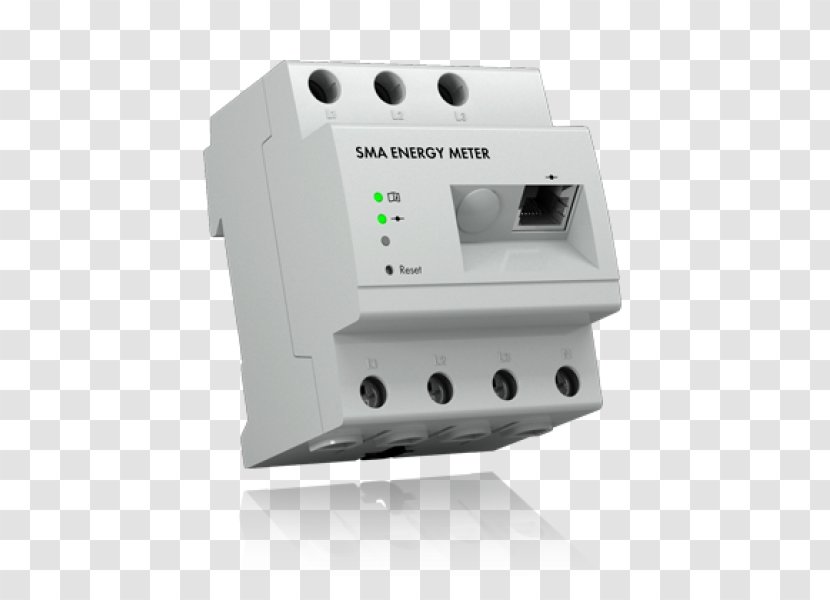Electricity Meter SMA Solar Technology Energy Smart - Power Inverters Transparent PNG