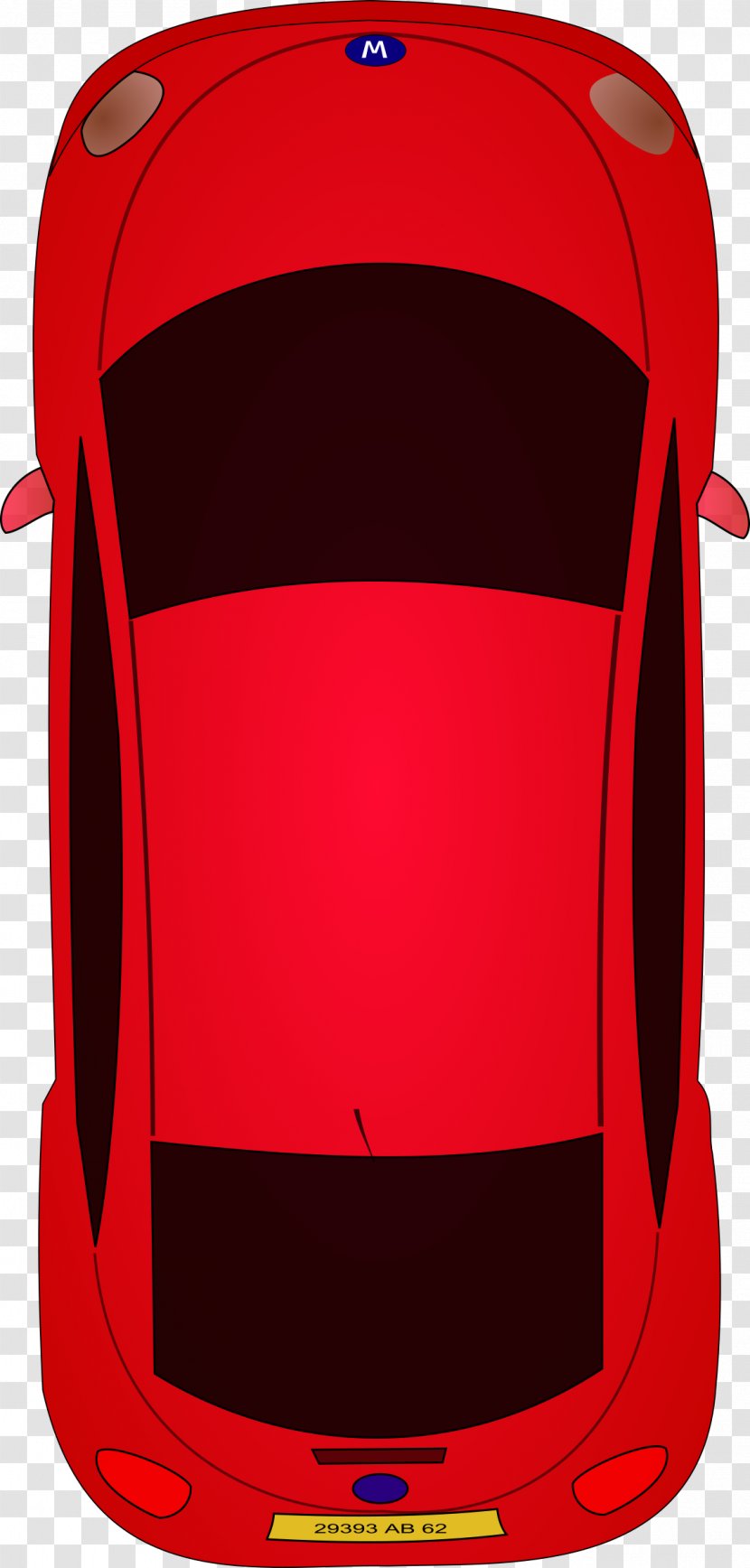 Car Bird's-eye View Clip Art - Seat Cover - Top Transparent PNG