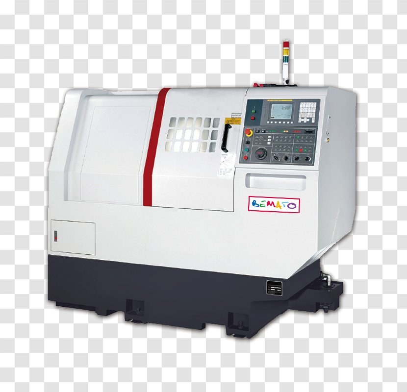 Lathe Machining Computer Numerical Control Machine Tool - Business Transparent PNG
