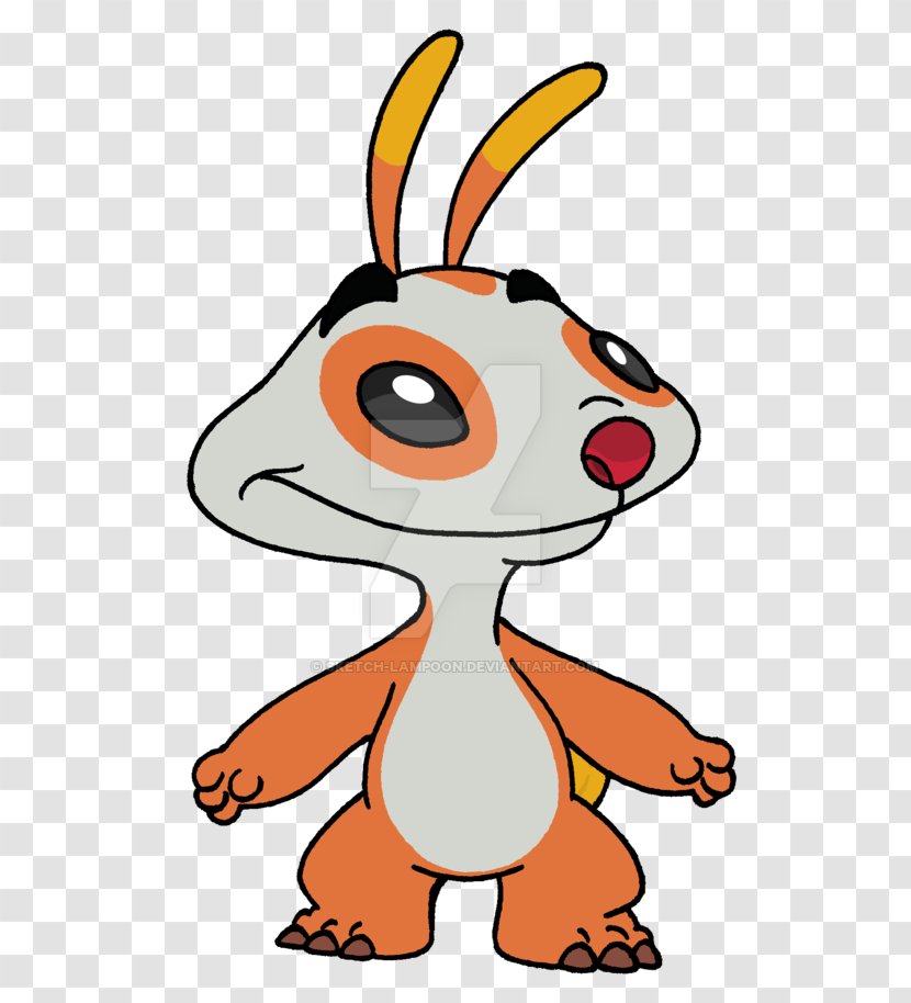 Domestic Rabbit Hare Clip Art Illustration - Lilo And Stitch Transparent PNG