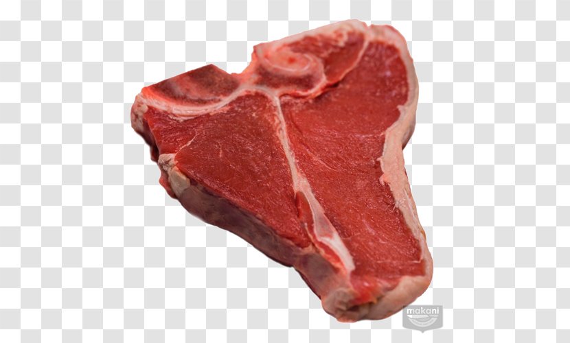Ham T-bone Steak Meat Veal - Flower - Beef Transparent PNG