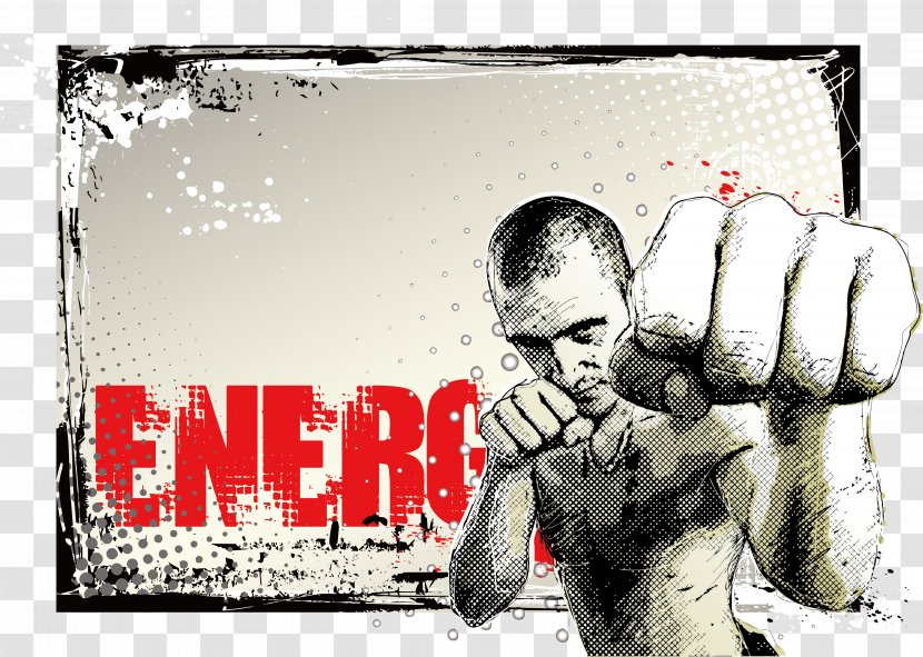 Vector Muay Thai Poster Background - Royalty Free - Sport Transparent PNG