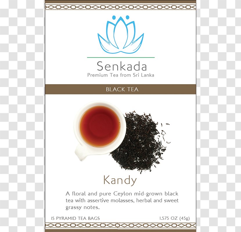 Earl Grey Tea Masala Chai English Breakfast Dimbula - Flower - Black Transparent PNG