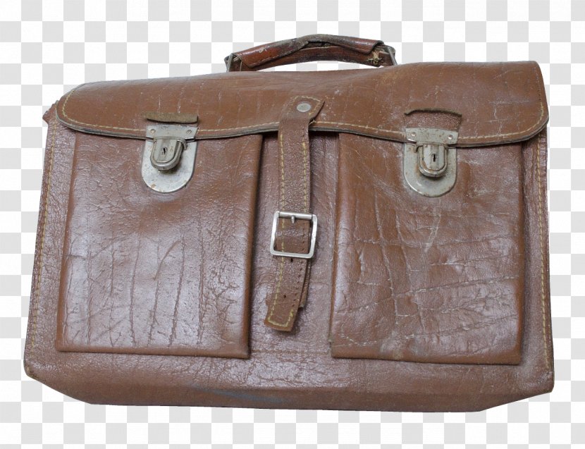 Briefcase Leather Handbag Buckle - Baggage - Bag Transparent PNG