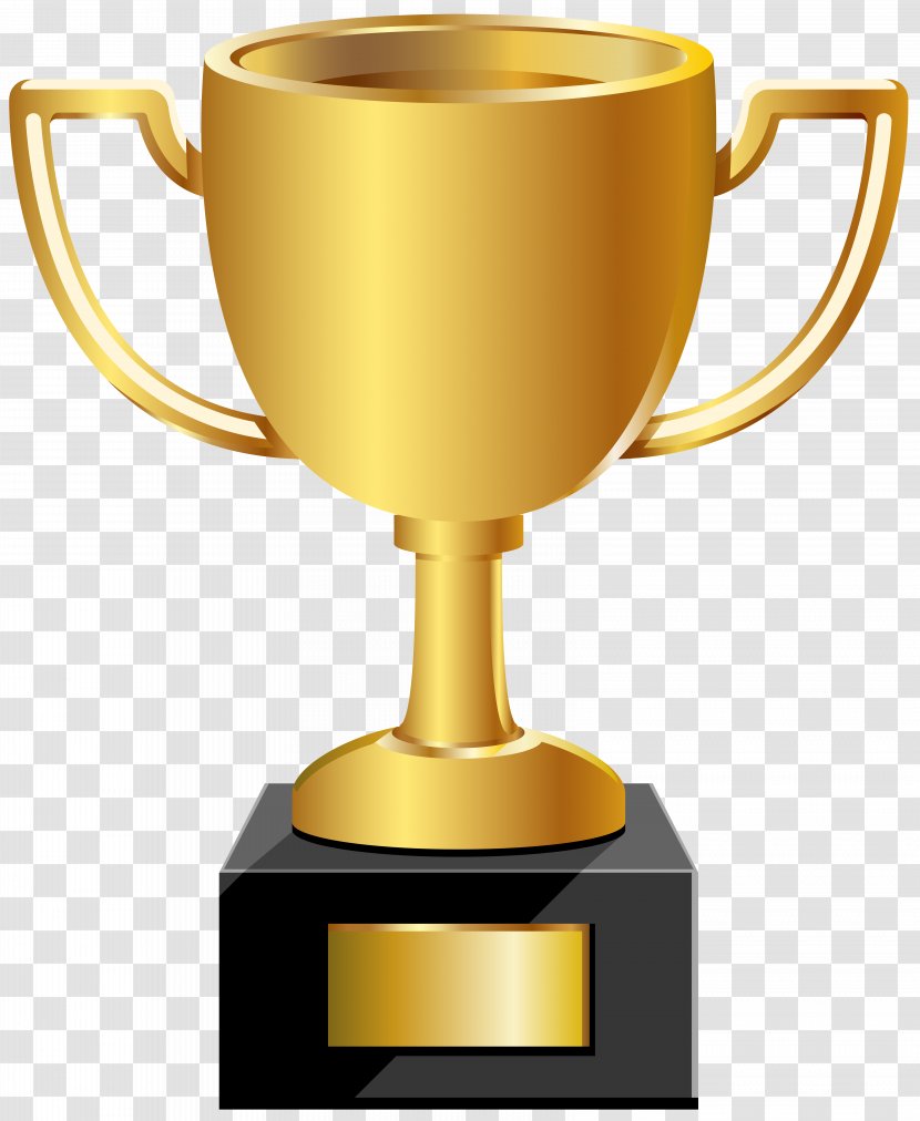 Trophy Medal Clip Art - Cup - Golden Transparent PNG