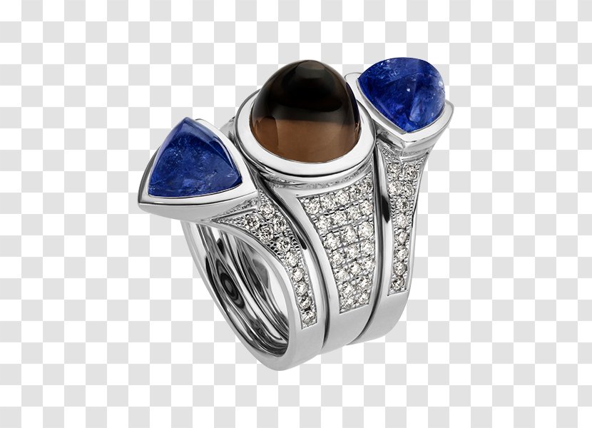 Sapphire Silver Cobalt Blue Body Jewellery - Metal Transparent PNG