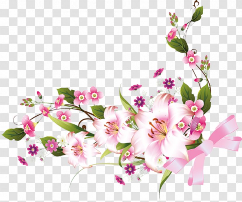 Picture Frames Flower Clip Art - Floral Frame Transparent PNG