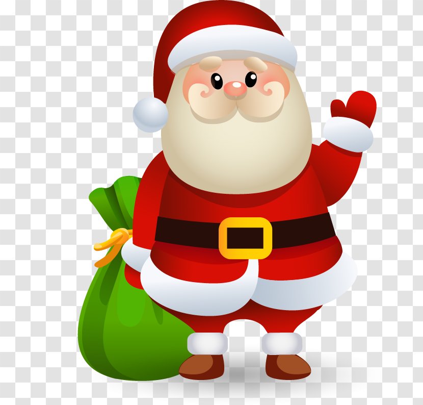 Santa Claus Christmas Clip Art - Costume - Vector Material Transparent PNG