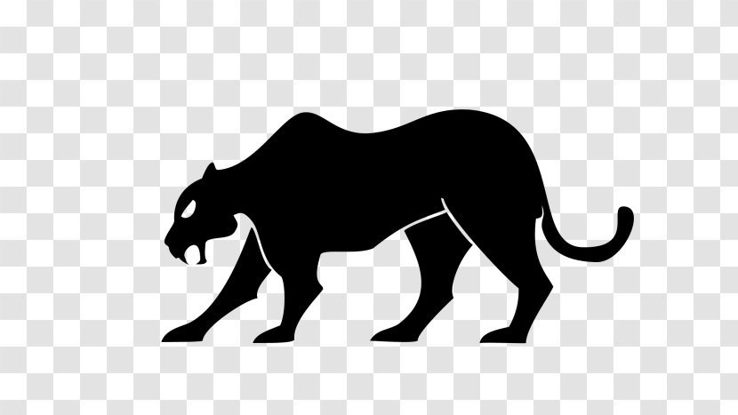 Clip Art Black Panther Cougar Transparency - Organism - Ready To Print Vector Transparent PNG