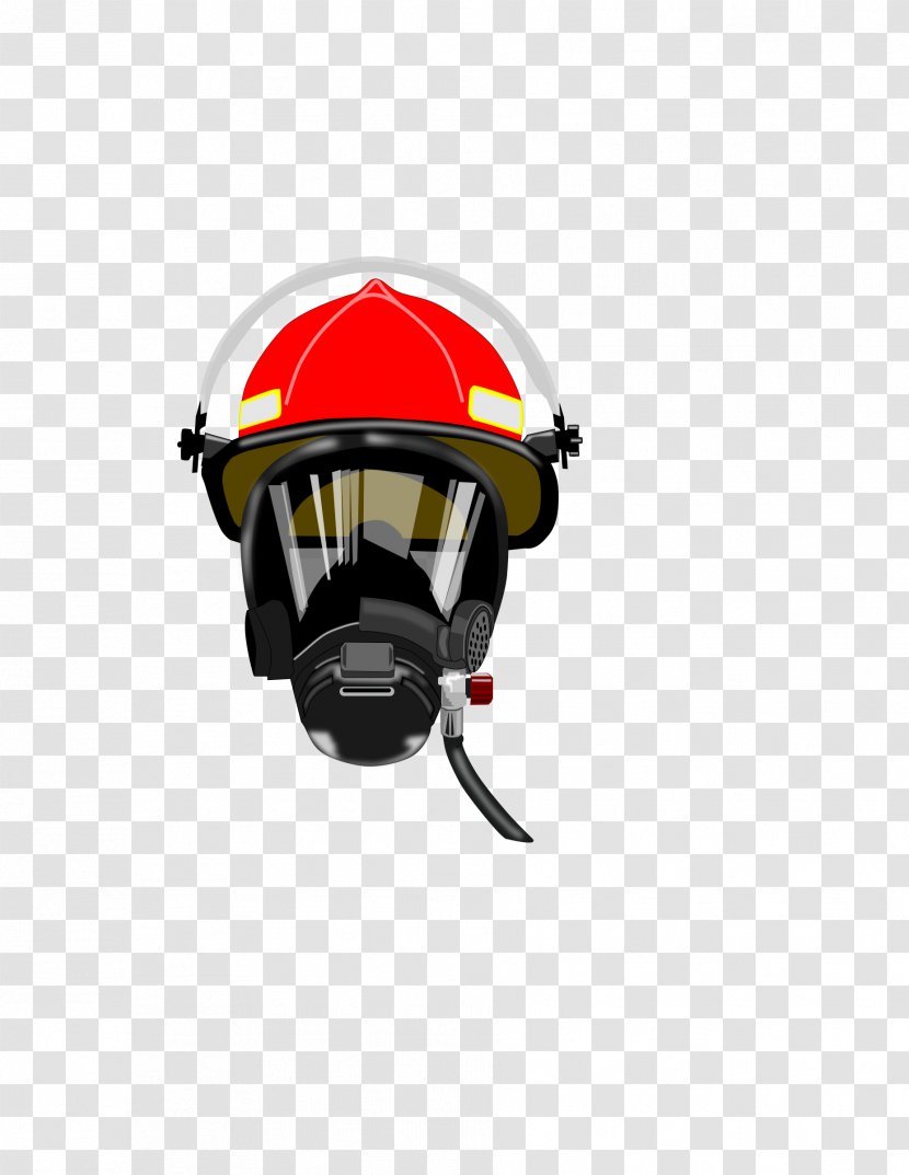 Firefighters Helmet Mask Clip Art - Sports Equipment - Fireman Face Cliparts Transparent PNG
