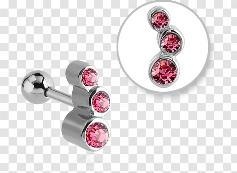 Tragus Piercing Body Earring Jewellery Transparent PNG