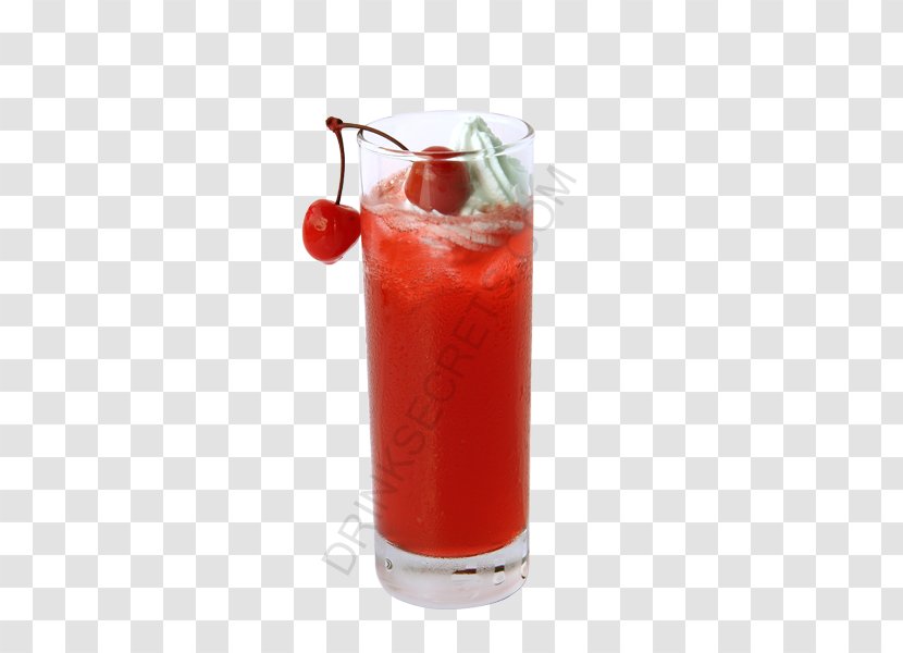 Bay Breeze Singapore Sling Woo Bloody Mary Sea - Cartoon - Cherry Drink Transparent PNG