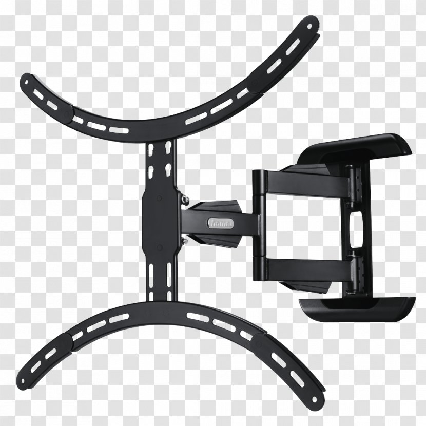 Television Hama Fullmotion L TV Wall Mount 48,3 Cm Flat Panel Display Video Electronics Standards Association Size - Vesa Tv Bracket Transparent PNG