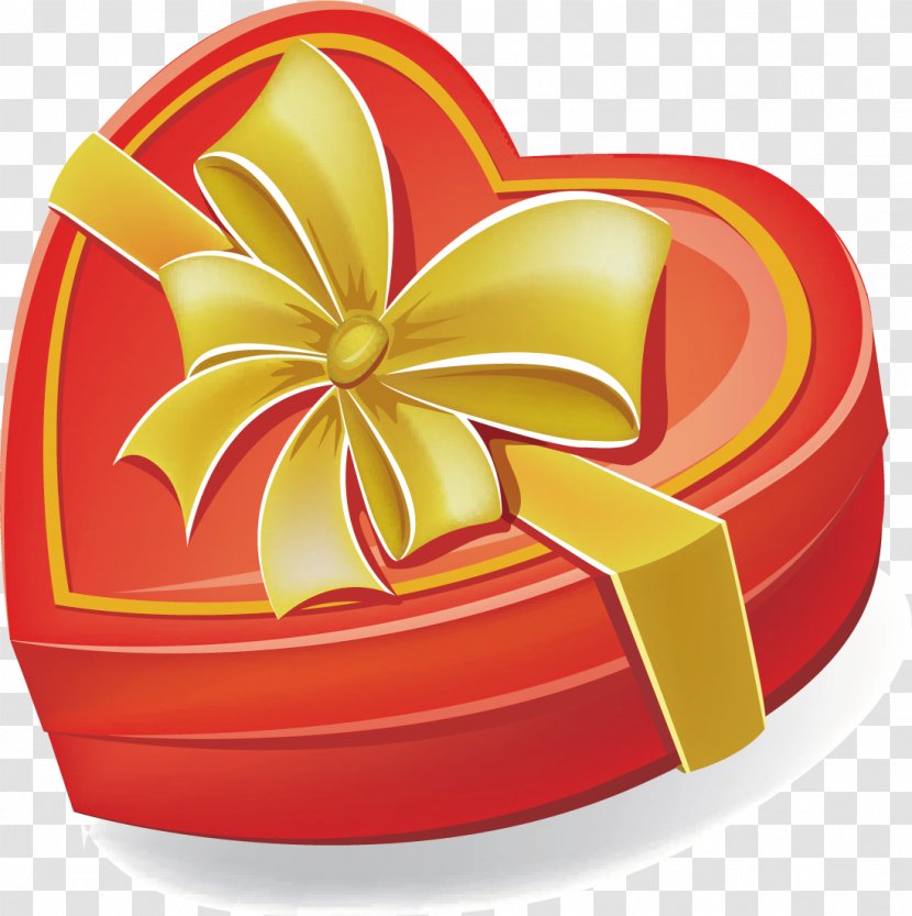 Valentine's Day Gift Heart Romance - Red Transparent PNG