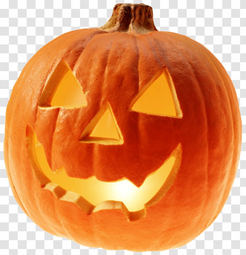 Jack-o'-lantern Carving Halloween Pumpkin - Fruit - Lantern Transparent PNG