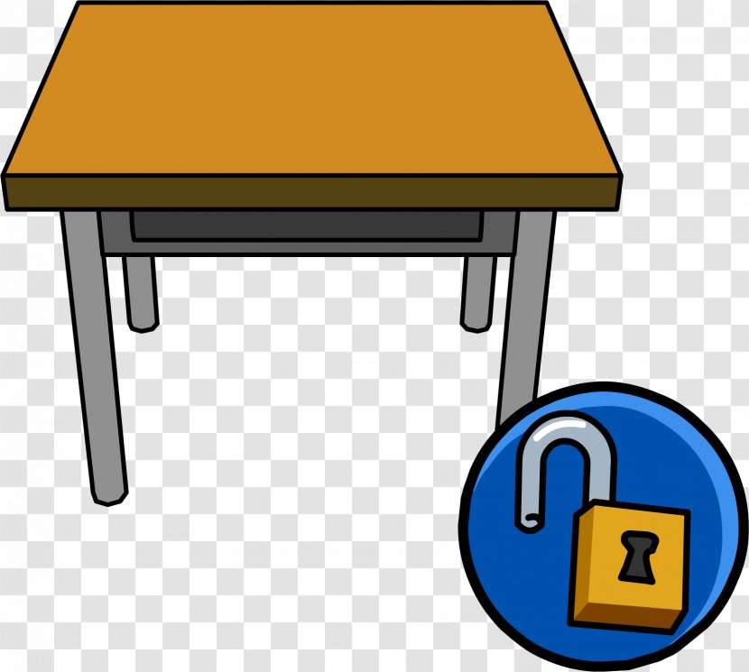 Table Desk Carteira Escolar Clip Art Transparent PNG
