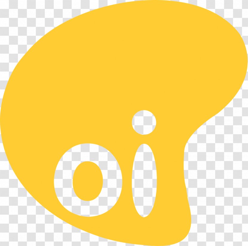 Oval Yellow Material - Logo - Television Transparent PNG