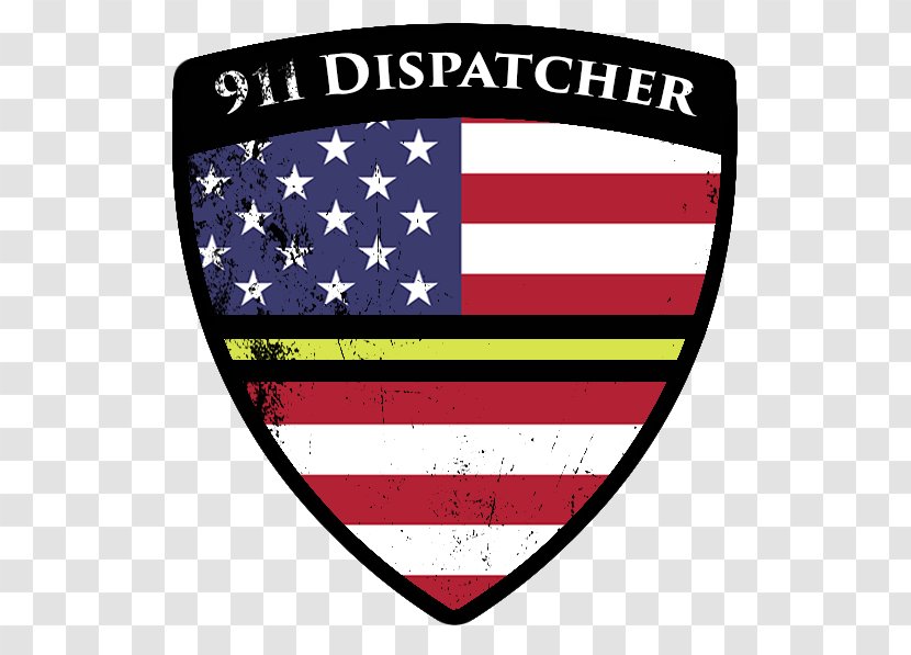Dispatcher Police Symbol United States - Decal - Flag Transparent PNG