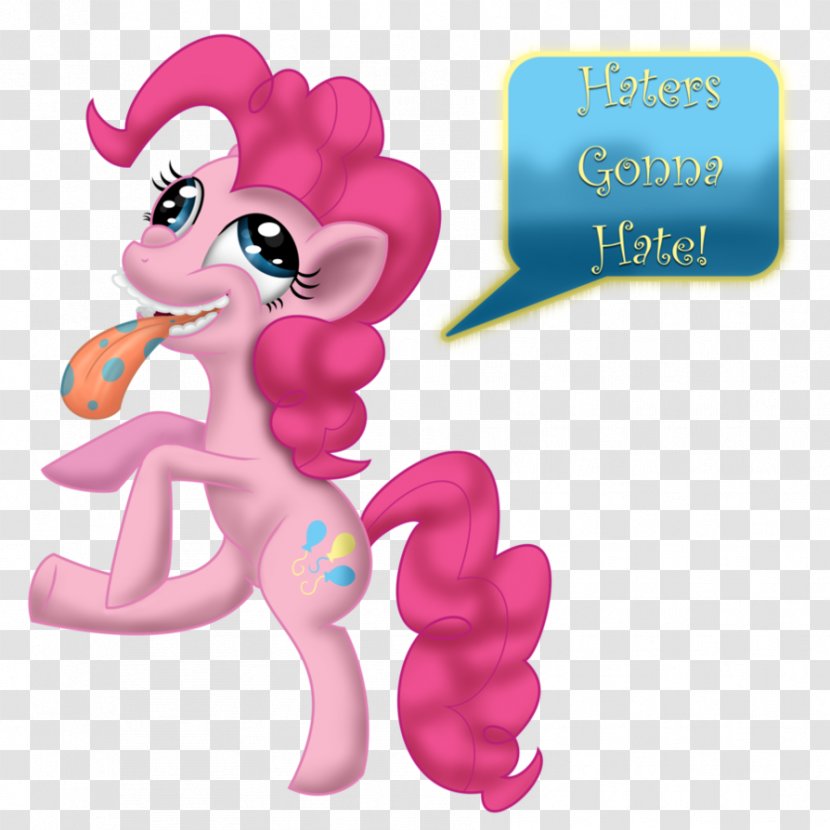 Pinkie Pie Pony Hasbro DeviantArt Horse - Heart - Haters Transparent PNG