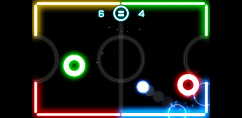 Glow Hockey 2 Gun Bros Game - Android Application Package - Air Cliparts Transparent PNG