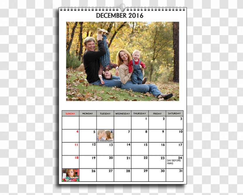Calendar Paper Month Fujifilm Spiral - Ciancio1913 Co Ltd - Ian Pons Jewell Transparent PNG