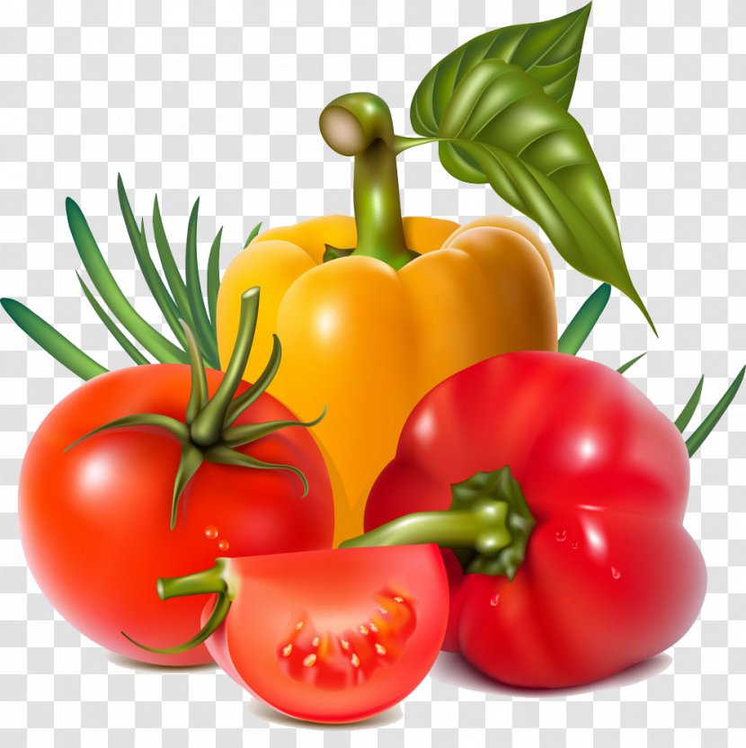 Vegetable Fruit Chili Pepper Clip Art - Drawing - Salad Transparent PNG