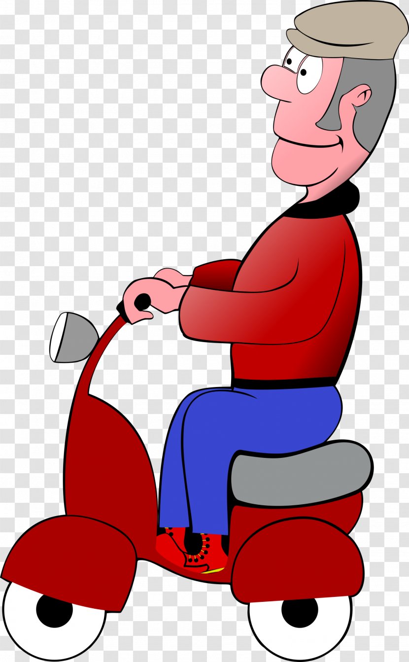 Scooter Car Vespa Moped Motorcycle - Scooters. Clipart Transparent PNG