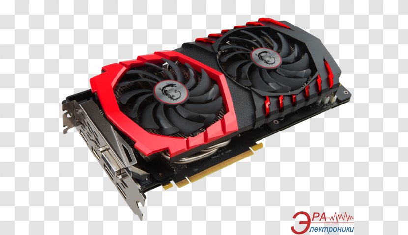 Graphics Cards & Video Adapters AMD Radeon RX 570 GDDR5 SDRAM 470 Micro-Star International - Computer Cooling - Digital Visual Interface Transparent PNG