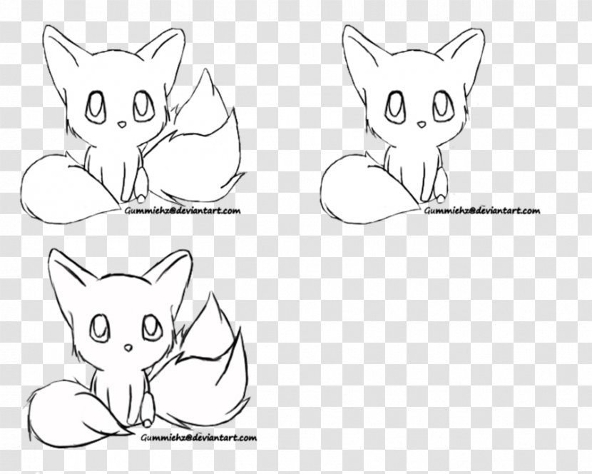 Line Art Kitten Whiskers Drawing Sketch - Cartoon Transparent PNG