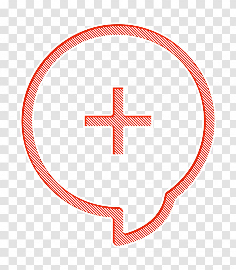 Bubble Icon Communication Conversation - Cross - Sign Logo Transparent PNG