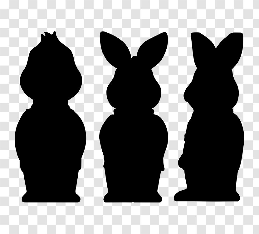 Dog Canidae Pet Mammal Silhouette - Easter Bunny Transparent PNG