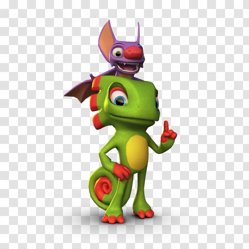 Yooka-Laylee Banjo-Kazooie Donkey Kong Country Ukulele Playtonic Games - Chameleon Transparent PNG