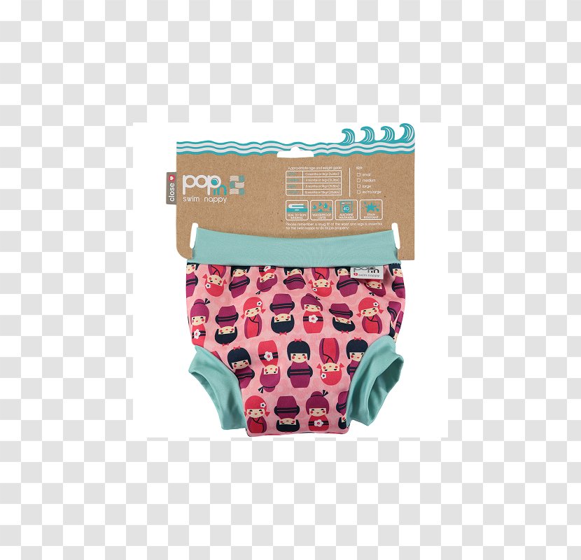 Diaper Briefs Swimsuit Trunks Underpants - Frame - Kokeshi Transparent PNG