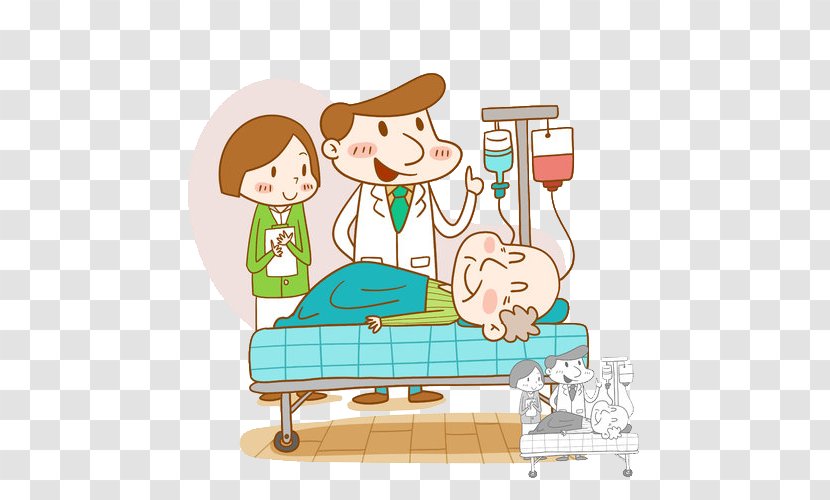 Patient Hospital Bed Health Medicine - People Hanging Water Fight Transparent PNG