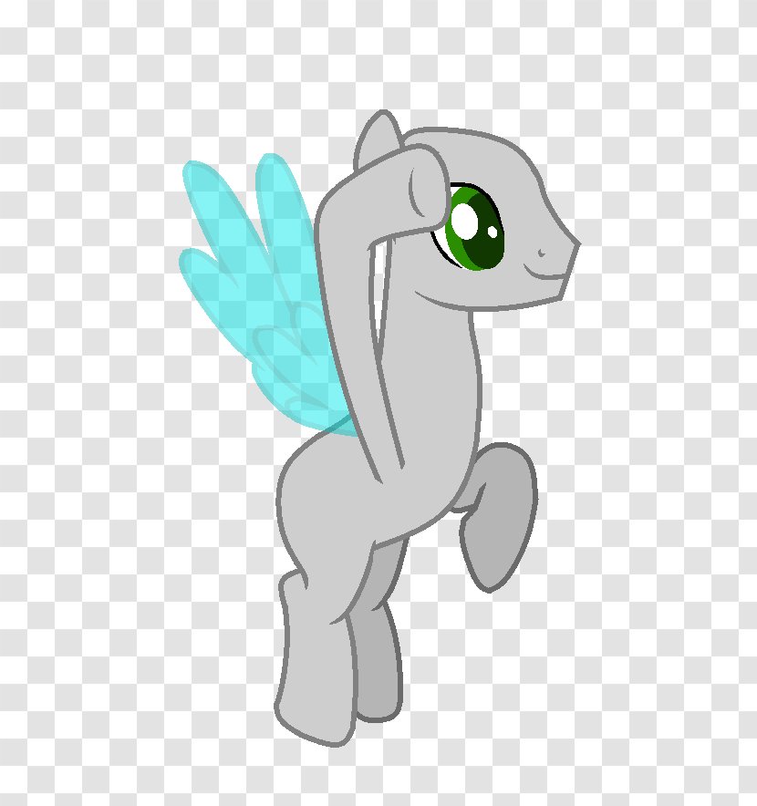 Rainbow Dash Pony DeviantArt Horse - Green Transparent PNG
