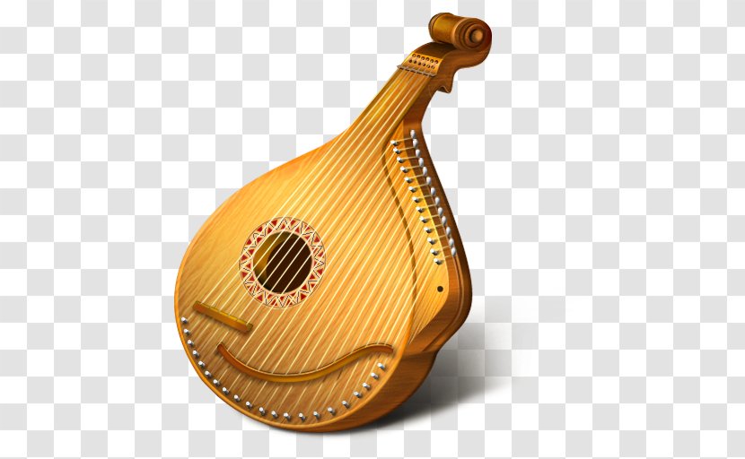 Kobza Plucked String Instruments Indian Musical - Cartoon - Mandolin Transparent PNG