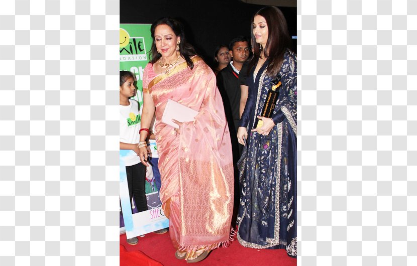 Dadasaheb Phalke Award Zee Cine For Best Actress Actor Sari - Flower Transparent PNG