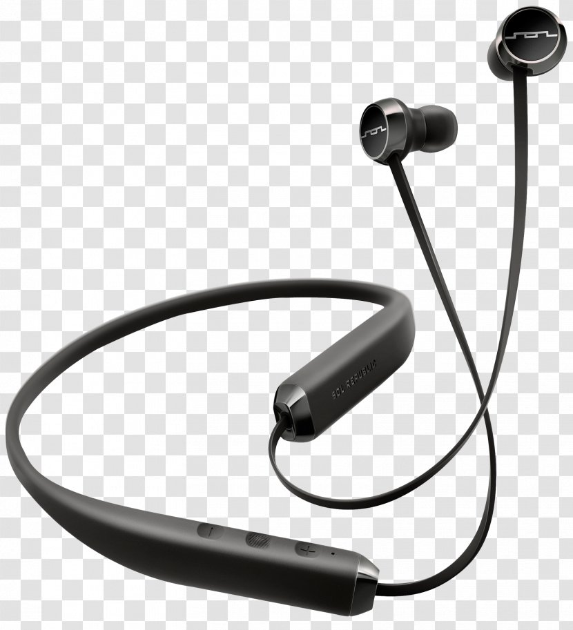 Headphones Bluetooth Wireless Sol Republic Headset - Microphone - Earphone Transparent PNG