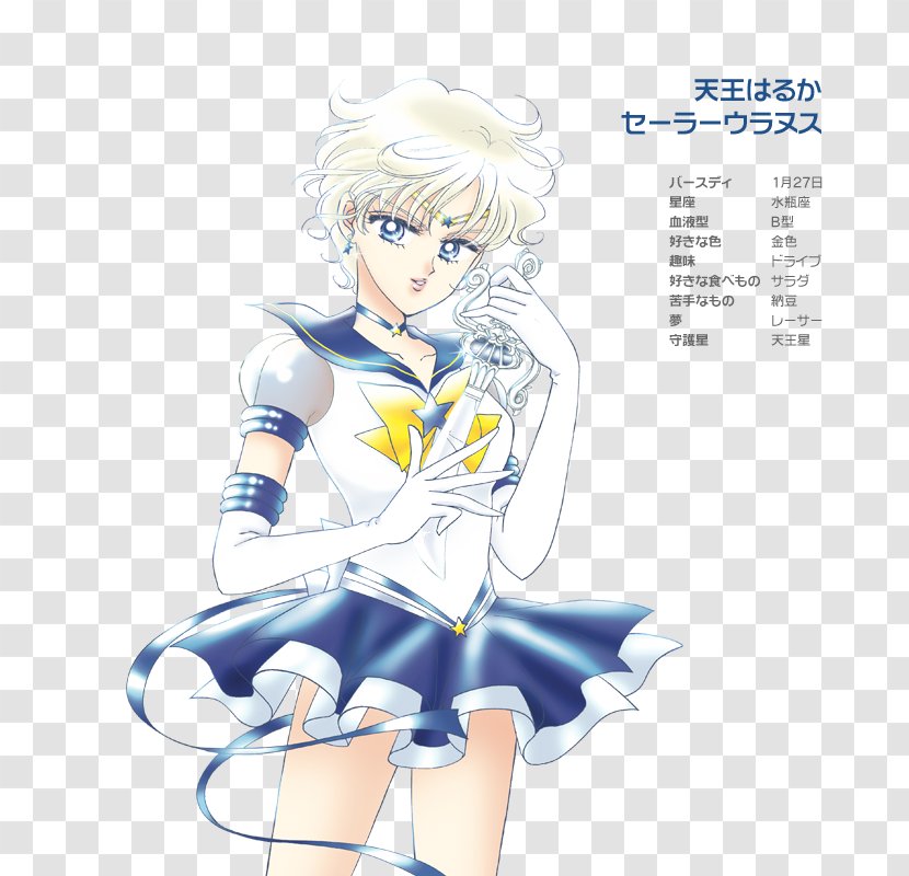 Sailor Uranus Moon 6 Neptune 7 - Silhouette Transparent PNG