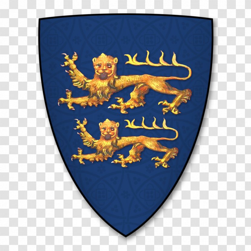 Coat Of Arms Blazon Roll England Knight Banneret - Azure Transparent PNG