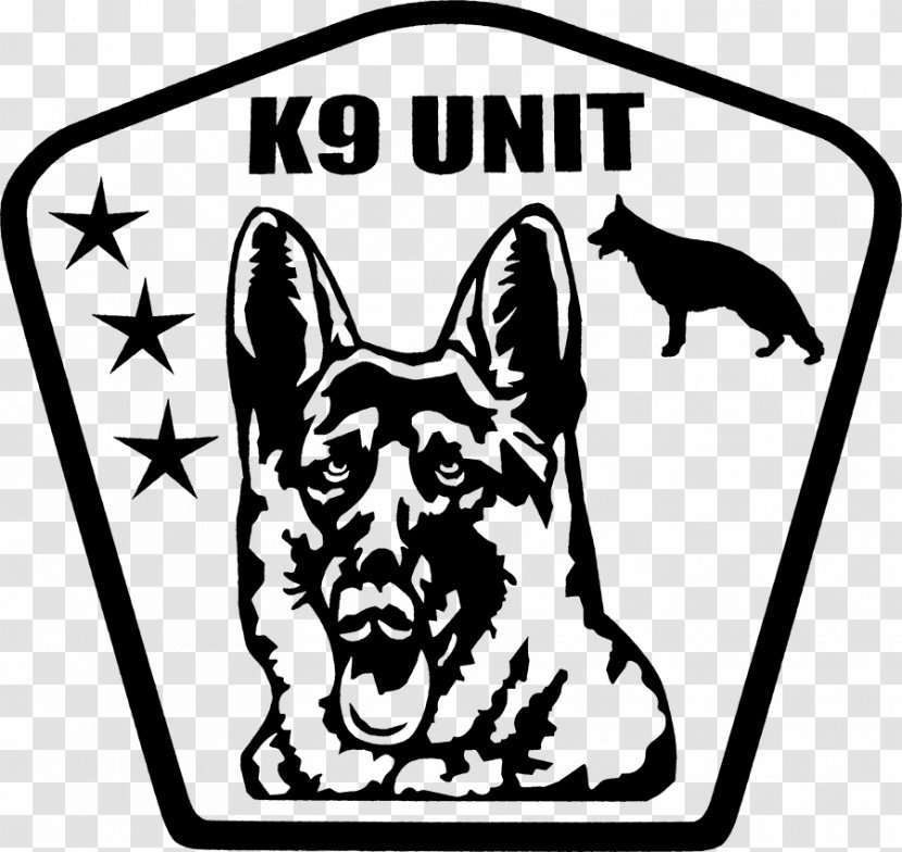 Dog Breed Decal Police Officer Transparent PNG