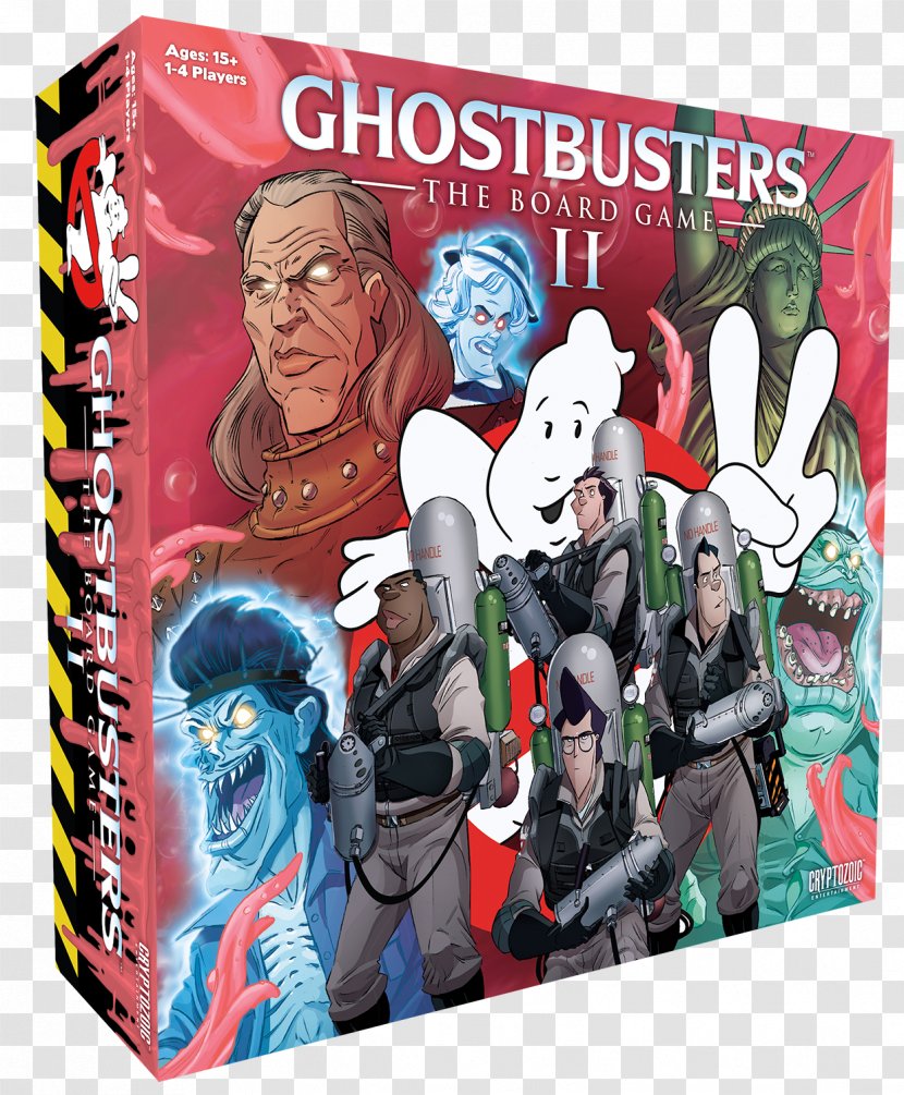 Ghostbusters II Cryptozoic Entertainment Ghostbusters: The Board Game Video Louis Tully - Thames Kosmos Lost Cities Original Card Transparent PNG