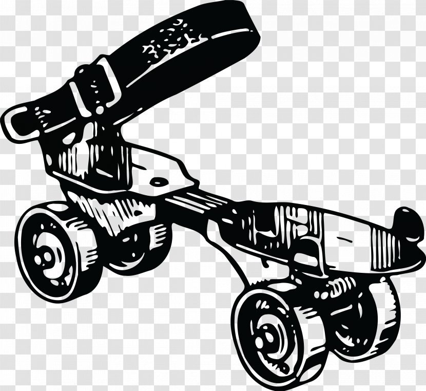 Roller Skates Skating Ice Clip Art Quad - Vehicle - Inline Transparent PNG