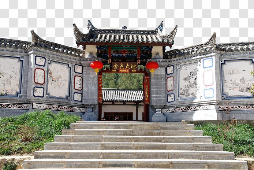 Erhai Lake Xizhou, Dali Jianchuan County Anning U767du65cfu6c11u5c45 - Xizhou - White House Style Transparent PNG