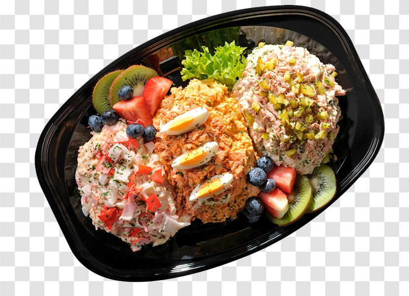 Fish Smoked Salmon Vegetarian Cuisine Zalmsalade Food - Frisse Salade Transparent PNG