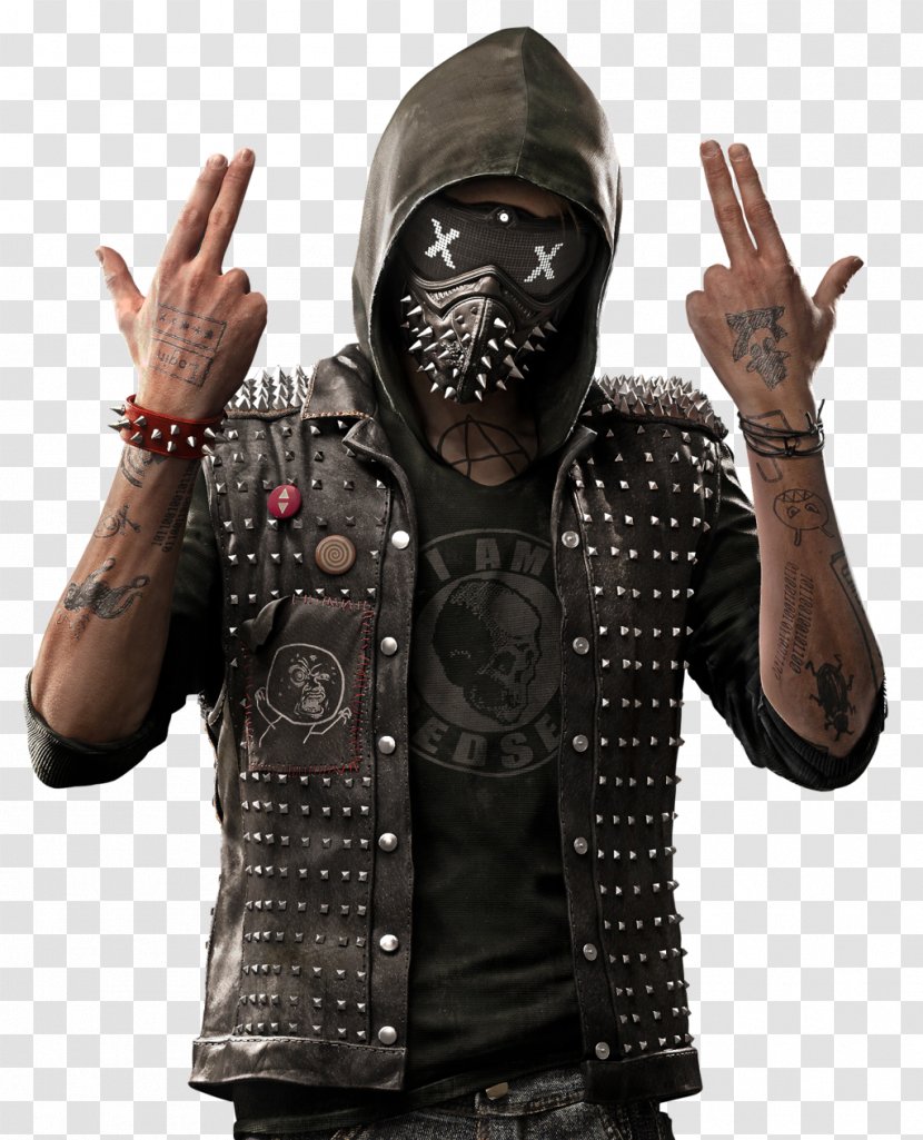 Watch Dogs 2 Assassin's Creed IV: Black Flag PlayStation 4 T-shirt Transparent PNG