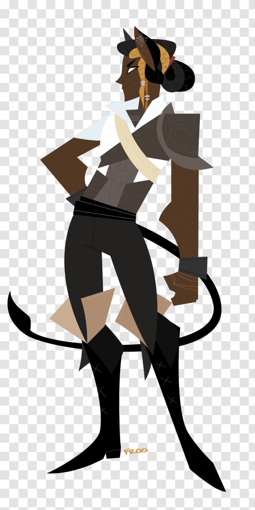 Silhouette Character Clip Art - Fictional Transparent PNG